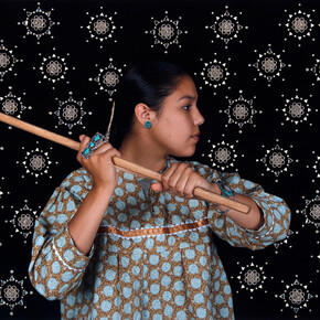 Tom Jones (Ho-Chunk (Winnebago)), Bela falcon, 2023. Courtesy of Denver Art Museum