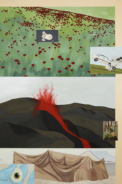 Sara Naim, Skin 8 (detail), 2025. Courtesy of The Third Line