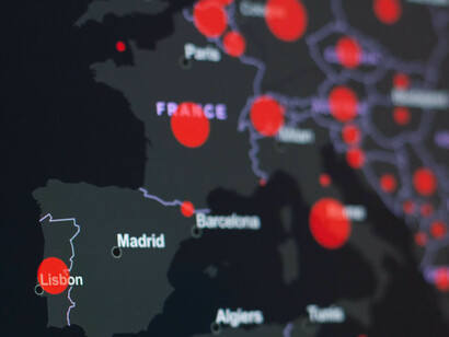 Confini Francia-Italia, cartina