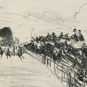 Édouard Manet, Das Rennen, 1865. Mit freundlicher Genehmigung der Staatlichen Museen