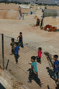 Siria, campo profughi