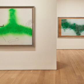Victor Pasmore, Exhibition view. Courtesy of Marlborough Fine Art