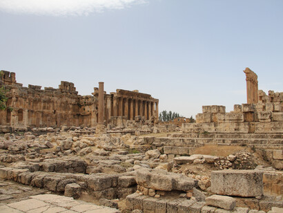The archeological site of Baalbek
