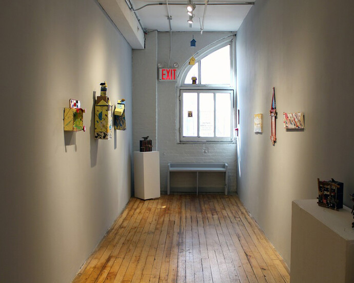 On the Wall, Exhibition view. Courtesy of Carter Burden Gallery