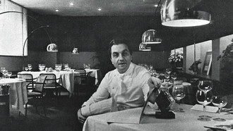 Gualtiero Marchesi al Ristorante Bonvesin De La Riva