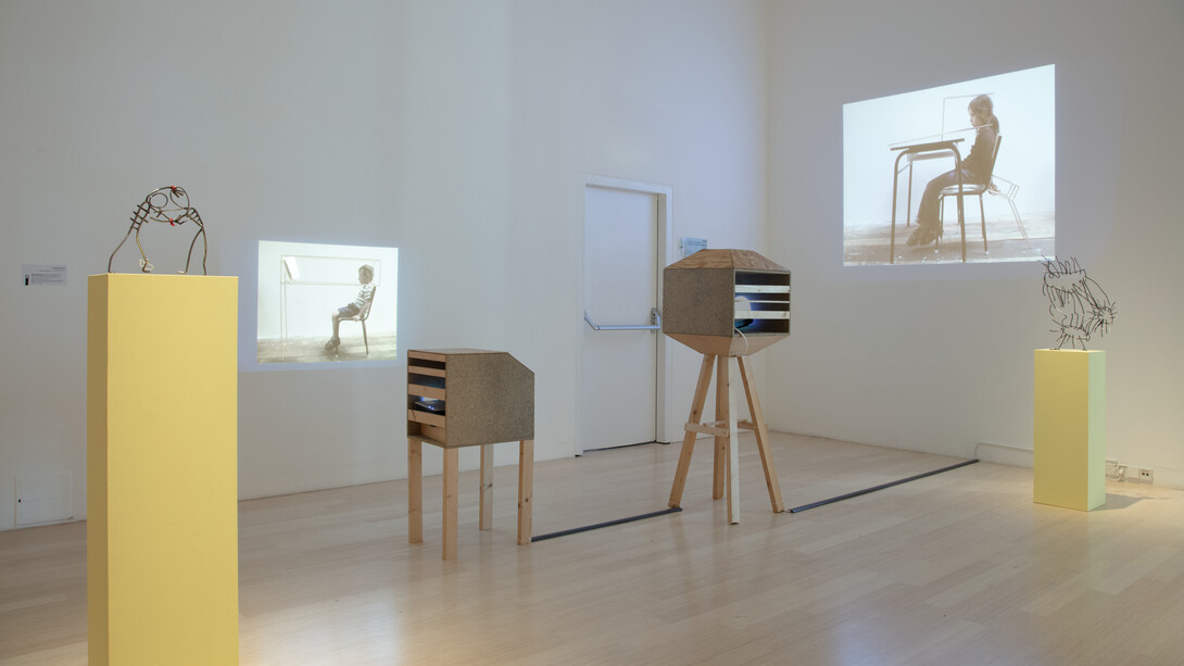 Black mirror. The long shadow of the future, exhibition view. Courtesy of Ludwig Museum