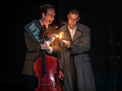 The aesthetics of resistance, view of the performance. Courtesy of Théâtre de l'Odéon