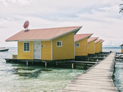 Bungalós en Bocas del Toro, Panamá