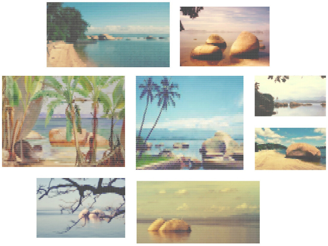 Felipe Cama. Ilha de Paquetá. 2010-2015. Print on methacrylate and print on cotton paper