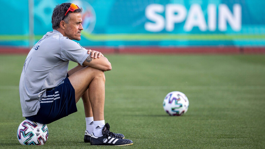 Luis Enrique Martínez García, exfutbolista y entrenador español que dirige a la selección española
