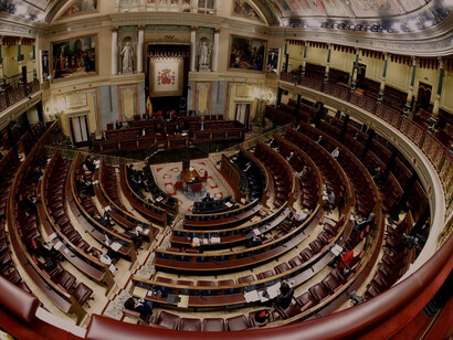 Salón de plenos del Congreso