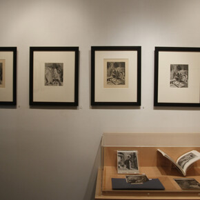 Max Ernst, Une semaine de bonté, installation view. Courtesy of Ubu Gallery, New York