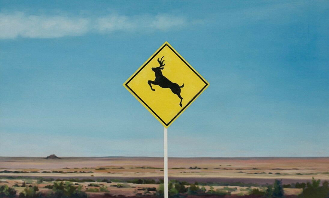 Martha Beaumont, Deer, 2015, C-Type print, edition of 5, 89 x 148 cm