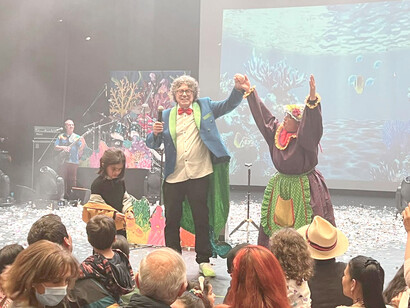 En el concierto de Piero De Benedictis​ se quedaron fuera  del teatro las cuentas por pagar, las deudas, los pendientes del trabajo, el mal de amores, las elecciones, la economía del país y la depresión de tarde de domingo