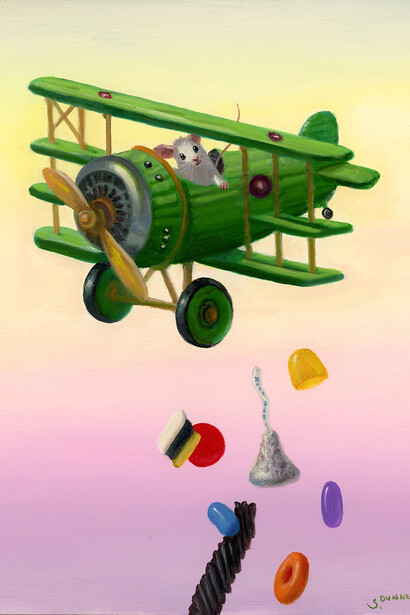 Stuart Dunkel, Candy man. Courtesy of Rehs Contemporary