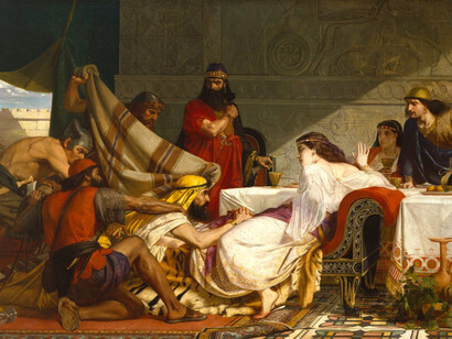 Edward Armitage, La festividad de Ester