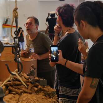 El Magdalena, navegación y rostros de un río mundo, vista de exhibición. Cortesía del Museo del Río Magdalena