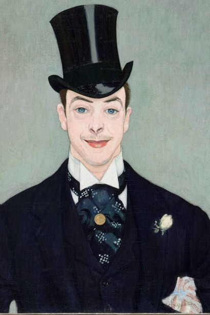 Louis Anquetin, Henry Samary, 1890 circa, olio su tela, 71 x 59 cm, © Musée d'Orsay, Dist. RMN-Grand Palais/Patrice Schmidt