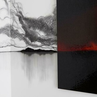 Teresita Fernández, Exhibition view. Courtesy of Lehmann Maupin