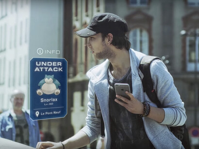 Detectando un Pokemon en la calle