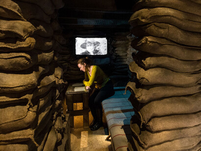 Gallipoli, the scale of our war, exhibition view. Courtesy of Museum of New Zealand