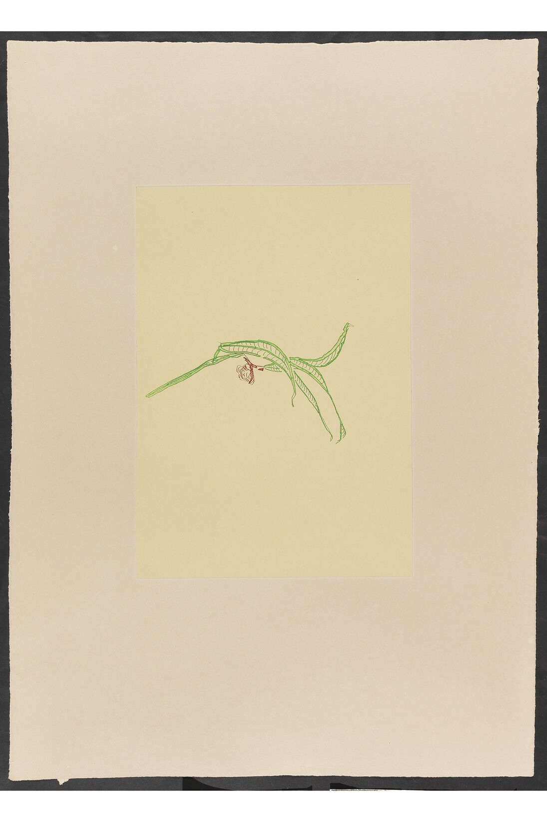 Thomas Schütte, Untitled, 2014, Approx. 58 x 80 cm (framed). Edition of 10. © Thomas Schütte, Courtesy Cahiers d'Art