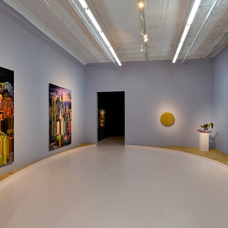 Alexis Mata and Raul De Lara, Fata morgana, exhibition view. Courtesy of The Hole
