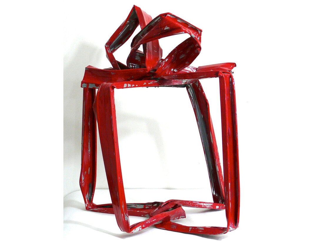 Martin Heron, 'The Thought That Counts no.1', 2014, Painted galvanised steel, 66 x 50 x 40 cm