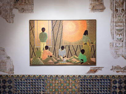 Jem Perucchini, The diaphanous soul of a motionless morning, exhibition view. Courtesy of Centro Andaluz de Arte Contemporáneo. Photo by Pepe Morón