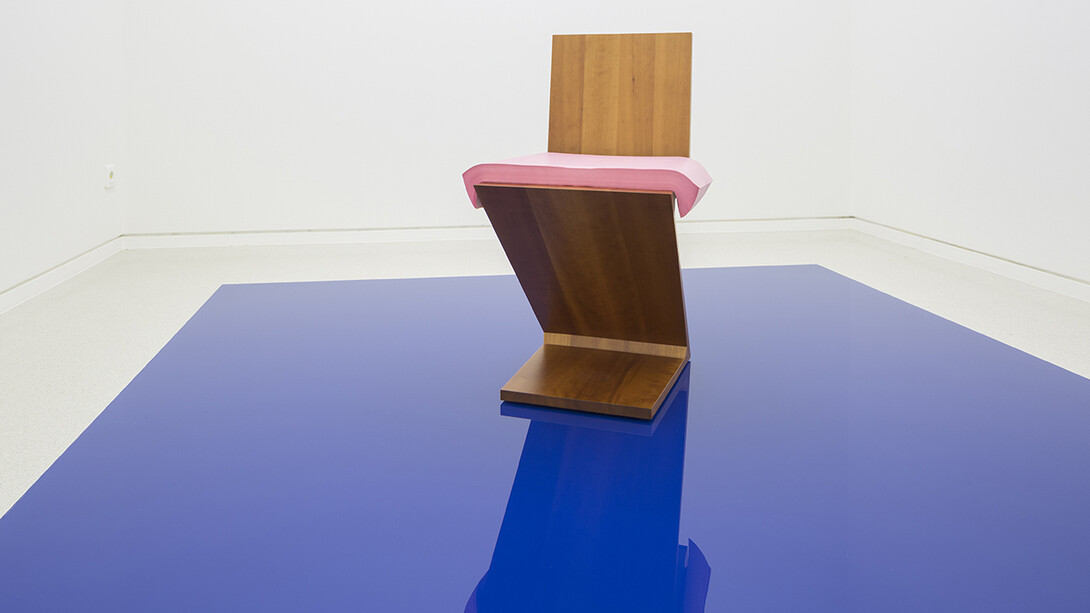 Ettore Spalletti, Ombre d'azur, transparence. Courtesy of Nouveau Musée National de Monaco