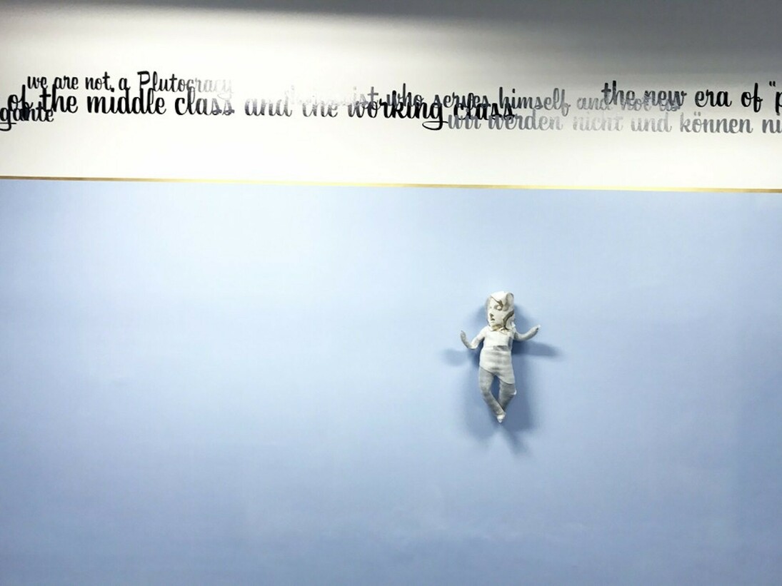 A Brief Gospel For Our Times, Exhibition view. Courtesy of ART 3 gallery 