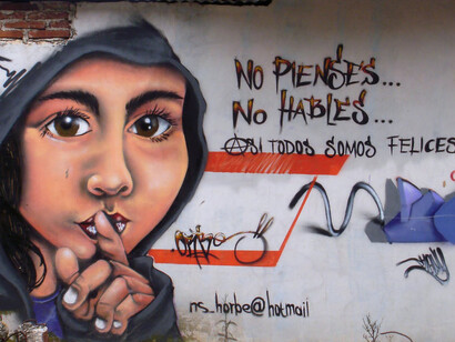 Ciudad Juárez. Mensajes callejeros