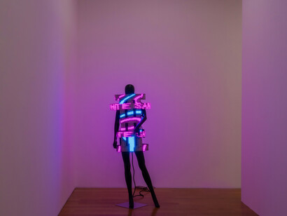 Silber steht dir. 25 jahre liebe zur kunst, ausstellungsansicht. Mit freundlicher genehmigung des Kunstmuseum Liechtenstein