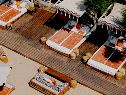 Phi Beach Club in Sardinia, partnering with Guess to deliver exclusive Mediterranean luxury