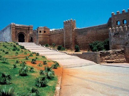The Kasbah of the Udayas, the area in which where the National Adornment museum is located
