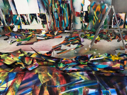 Mural: Jackson Pollock. Courtesy of MFA