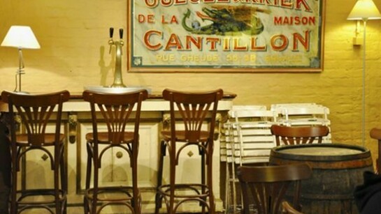 El local donde se degustan las cervezas de la Maison Cantillon
