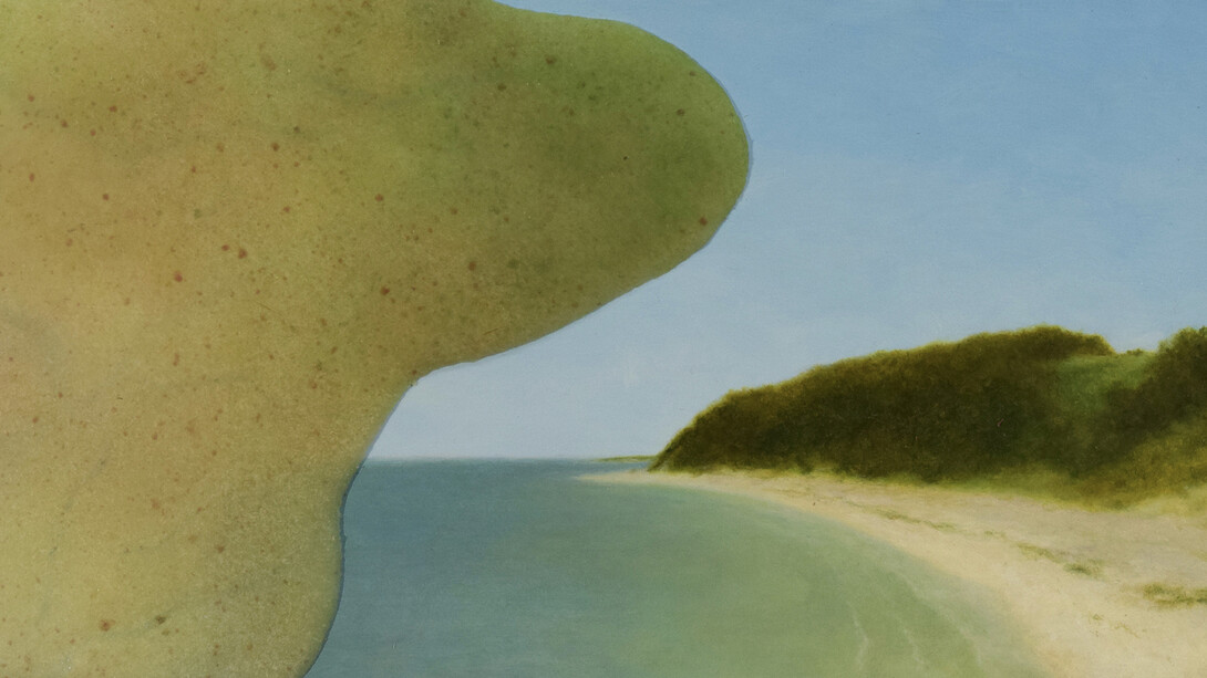 Cobi Moules, Bigger, faster, and hungrier (Eaton's neck) (detail), 2024. Courtesy of Pentimenti