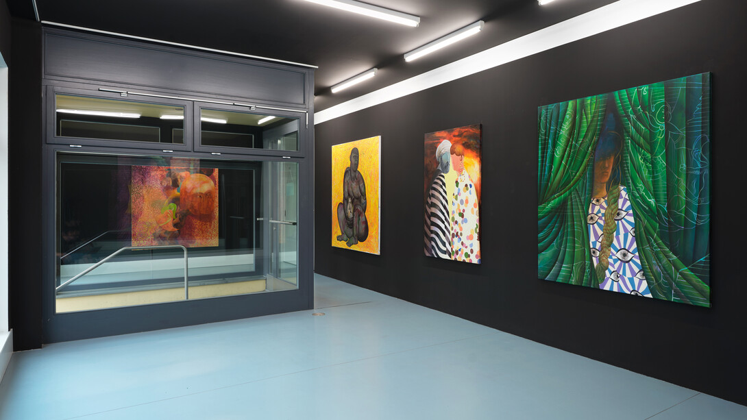 Pourea Alimirzaee, Fingerprint / Ostorlab, exhibition view. Courtesy of Nagel Draxler Kabinett
