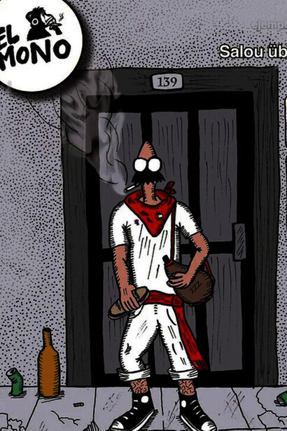 El Mono revista cultural, "Salou über alles", junio 2925, Pamplona, Navarra, España