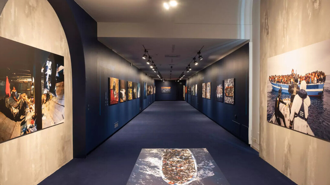 Massimo Sestini, Zenit della fotografia, vista della mostra. Per gentile concessione della Fondazione Brescia Musei