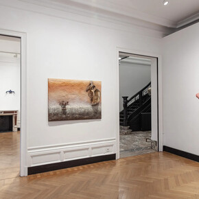 Leo Orta, Uncanny in the man sane. Être-anges (ways of being), exhibition view. Courtesy of Galerie Christophe Gaillard
