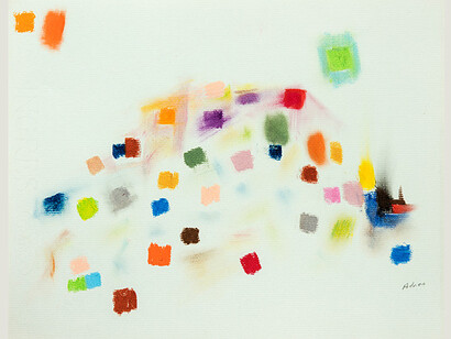 Etel Adnan. Courtesy of Zentrum Paul Klee