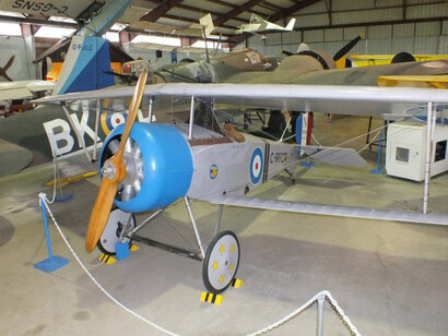 Nieuport 17. Courtesy of British Columbia Aviation Museum