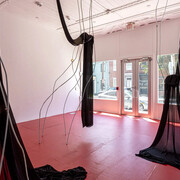 Vivian Caccuri, I hear my blood singing, exhibition view. Courtesy of Mattress Factory