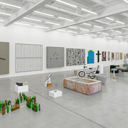 Valentin Carron, The slope (Works 2005–2026), exhibition view. Courtesy of Galerie Eva Presenhuber
