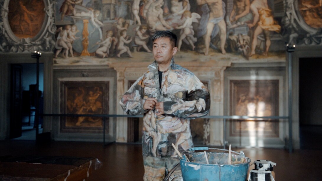 Sala degli Elementi, Palazzo Vecchio, Firenze. Photo credit Yanzi Creative Courtesy Galleria Gaburro