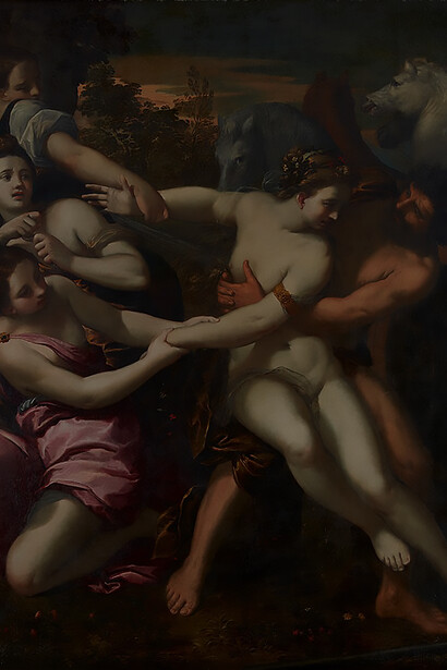 Abduction of Persephone, Scarsellino, 1550–1620
