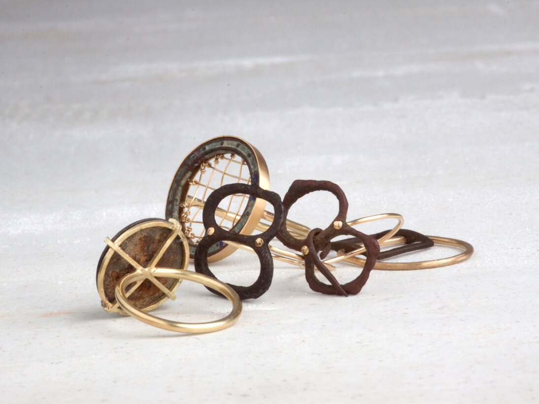 Romilly Saumarez Smith. Five rings. 2013-2014
