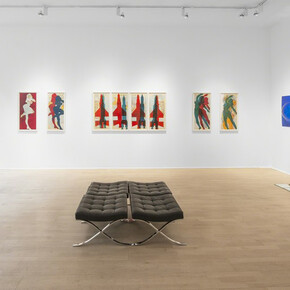 Stano Filko, Exhibition view. Courtesy of The Mayor Gallery